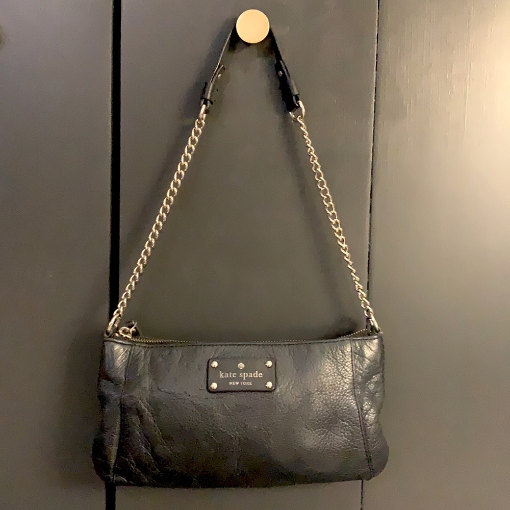 Kate Spade Leather and Chain Shoulder Bag